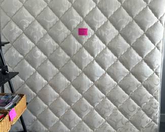 Nice rarely used King Mattress and Boxspring
