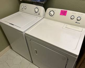 Amana Washer and Dryer