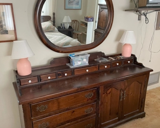 Dresser and Mirror