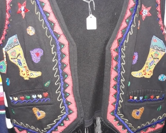 Western style vest