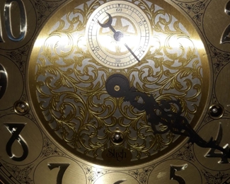 Charles Sligh moon phase grandfather clock
