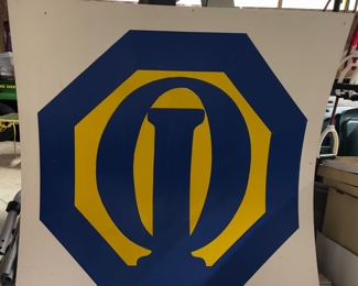 Vintage Optimist Club Sign