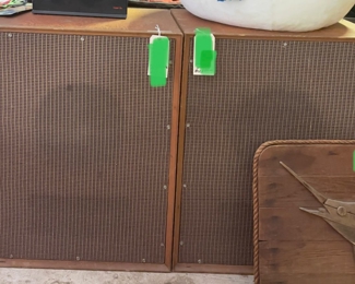 Large Vintage Speakers 
