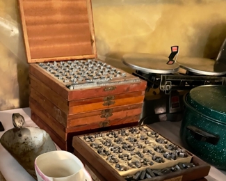 Vintage Stamp / Stamping Kits / Boxes, Numerous 