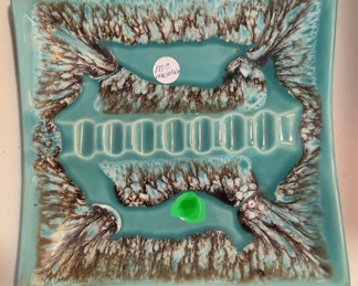 Vintage, majolica ashtray