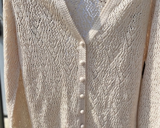 Vintage Sweaters, freshly laundered, with brand names 