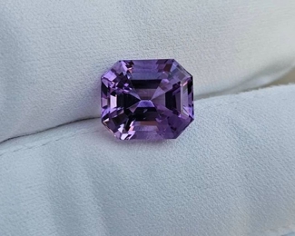 Asscher Cut Amethyst