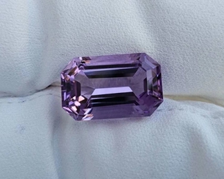 Emerald Cut Amethyst