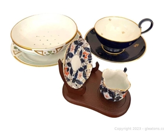 Adorable Porcelain and Gilding Collection