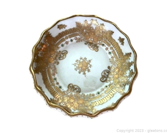 Nippon Porcelain Footed Dish