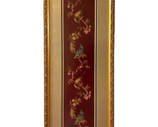 Vintage Needlepoint Bird Wall Art