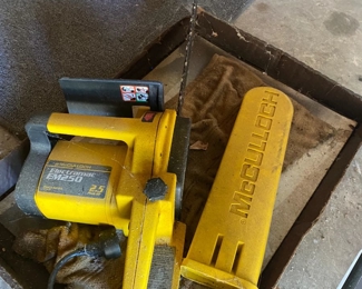McCulloch Electric Chain Saw $ 40.00