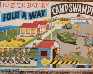 Beetle Bailey Fold A Way Game