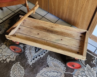 Primitive Wooden Wagon