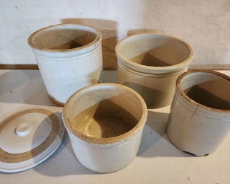 Stoneware Crocks
