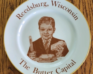 Reedsburg Butter Capital Plate