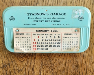 Loganville Stabnow's Garage Calendar