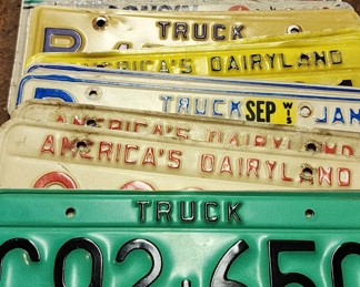Vintage License Plates