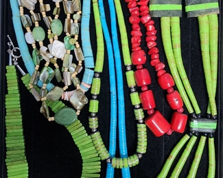 Colorful Stone Necklaces