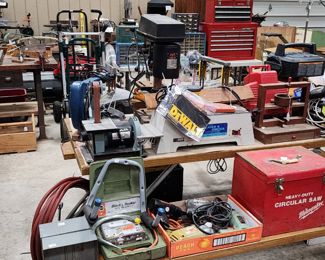 Hand tools, power tools, and lawn and garden tools!