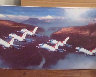 "Thunder in the Canyon" William Phillips Blue Angels print