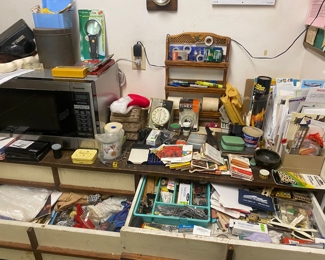 Microwave/ Office Supplies