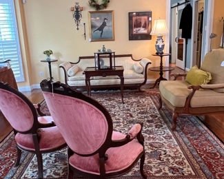 Beautiful furniture and rugs