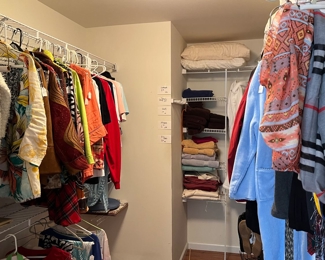 Assorted women’s wear