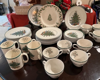Christmas Spode china