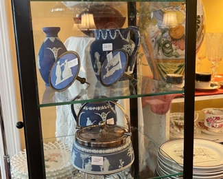 Wedgwood, jasperware, and Crystal
