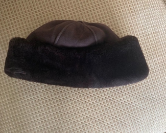 Shearling Hat $75
