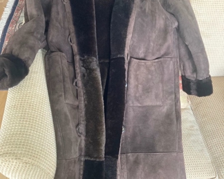 Women's size Medium Shearling Coat $200