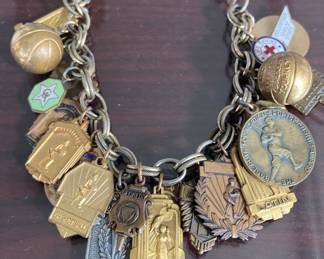 Vintage charm bracelet