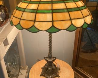 Pretty stained glass lamp