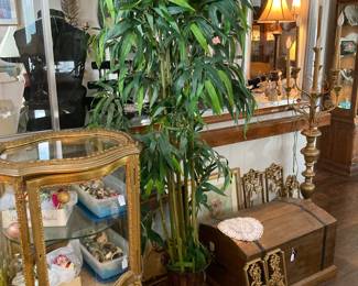 Large artificial bamboo tree