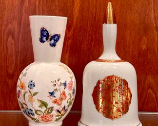 Aynsley "Cottage Garden" Bud Vase & Bell