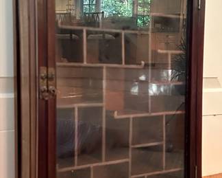 Asian Inspired Hanging Wall Shelf