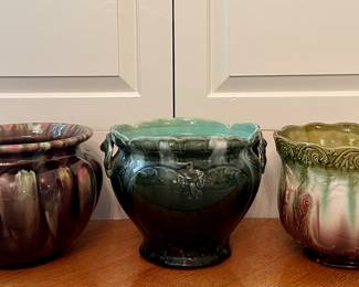 Majolica Planters