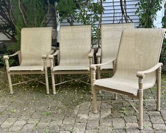 (4) Telescope Armchairs
