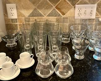 Assorted Glassware