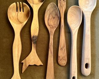 Carved Wood Spoons