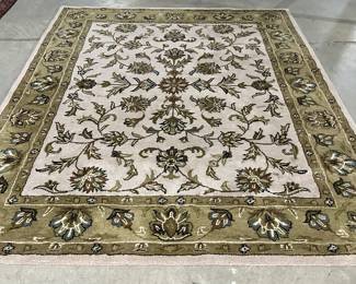 Wool Rug - 8' x 10' (beige/gold)