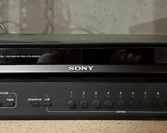 Sony DVD Player (top) Robot MV99p Mulitvision Pro (bottom)
