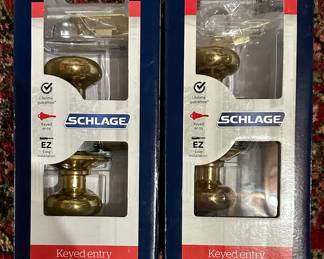 (2) Schlage Door Knobs