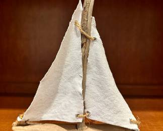 Driftwood Sailboat