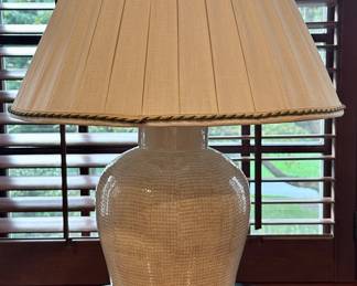 Crackle Glaze Table Lamp