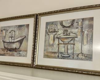 (2) Framed Prints