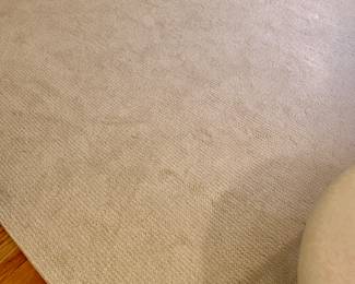 Bound Cream Area Rug