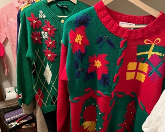 Christmas sweaters