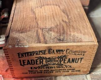 Antique Peanut Box